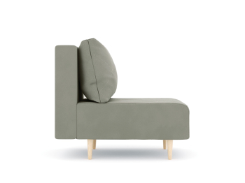 Кресло для отдыха Милли без подлокотников, велюр