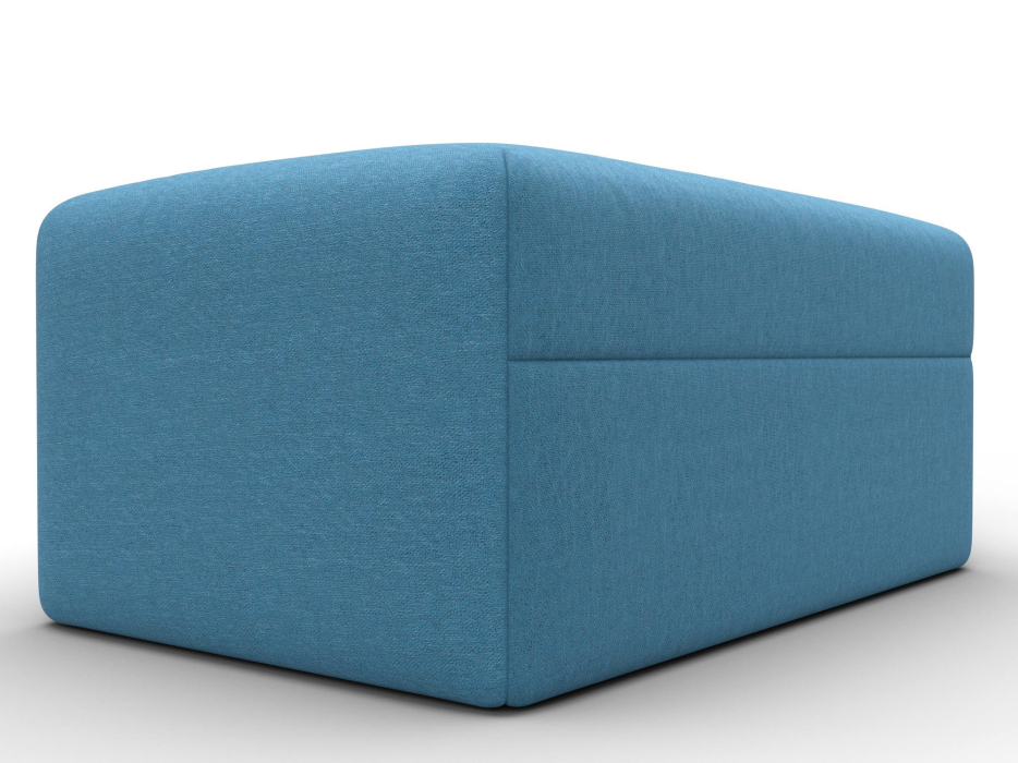 Пуф в прихожую, Модуль пуф Лига-060 НПБ, рогожка Амур