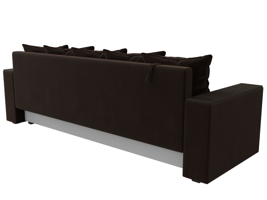 Диваны кровати со спальным местом, Диван прямой Дубай Лайт, микровельвет