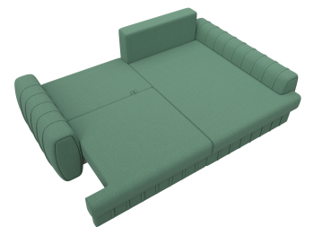 Диван угловой Лига-057 НПБ угол правый, рогожка Амур