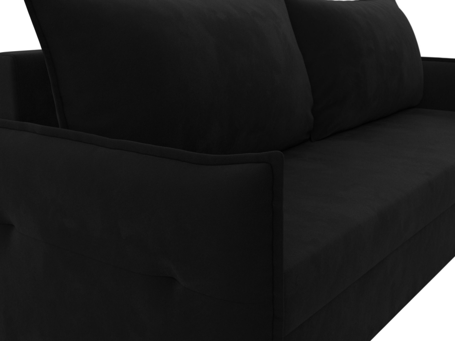 Диваны еврокнижки, Прямой диван Лига-004, Микровельвет