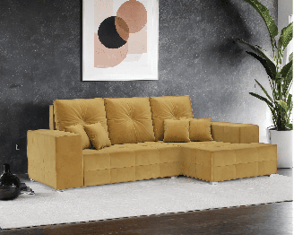 Диван угловой Монреаль Правый угол (Велюр)