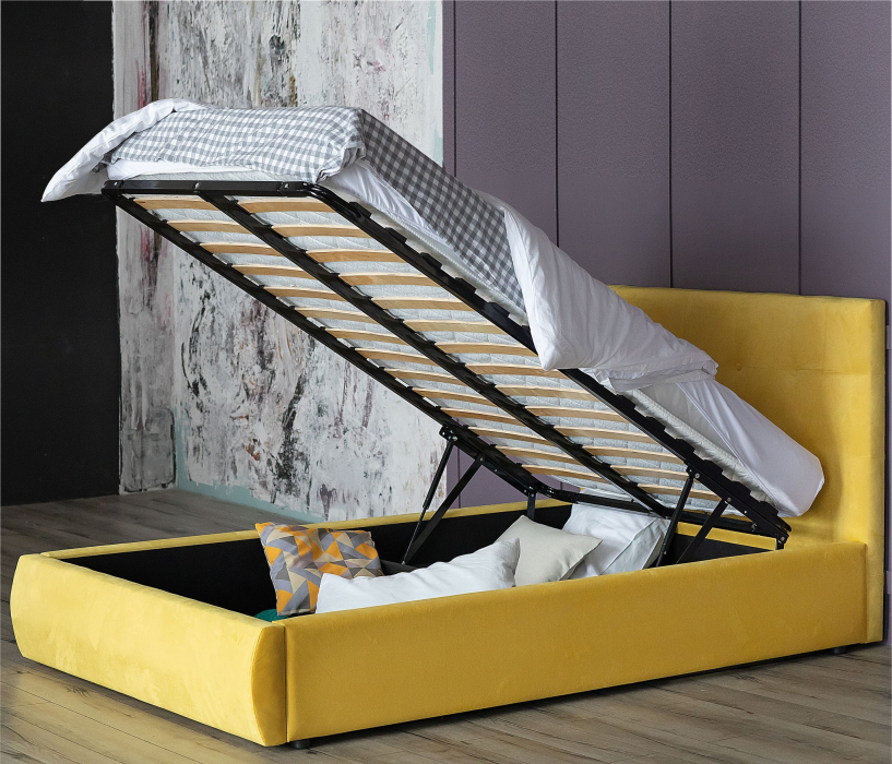 Мягкая кровать, Мягкая кровать Selesta 1200 с подъемным механизмом