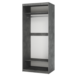 Шкаф-купе 2-х дверный Эконом 90х60х200