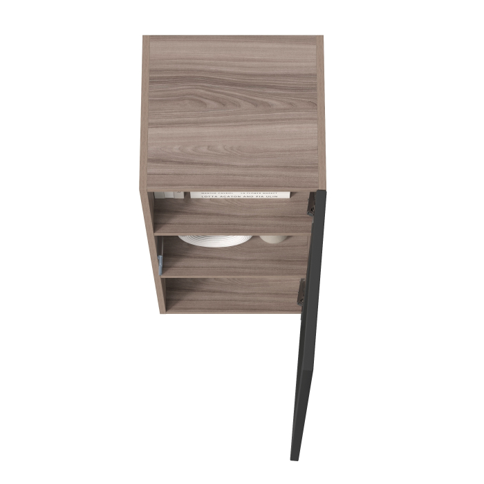 Витрины, Шкаф-витрина навесной Роквуд 16.322.02