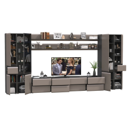 Сидней мебель для гостиной корпусная комплектация № 120