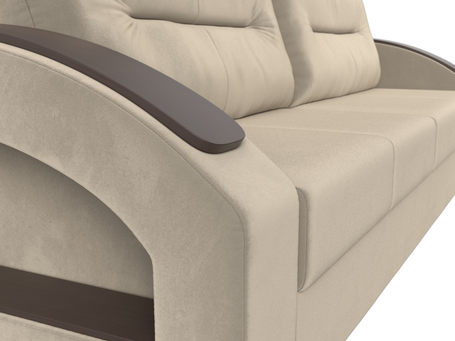 Диваны кровати со спальным местом, Диван прямой Канзас, микровельвет