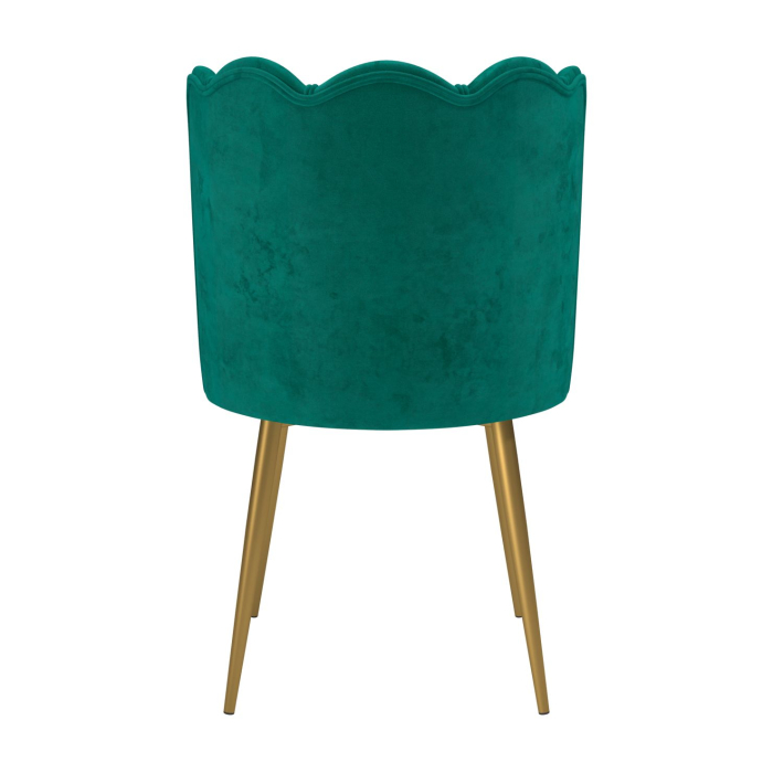 Стулья, Стул Юта (велюр тенерифе/металл золотой)