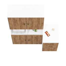 Пеналы Лидер-8 и тумба МД 3.16.