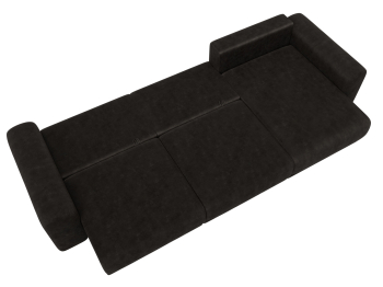 Диван угловой Лига-056 НПБ Лонг угол универсальный, велюр BRUT