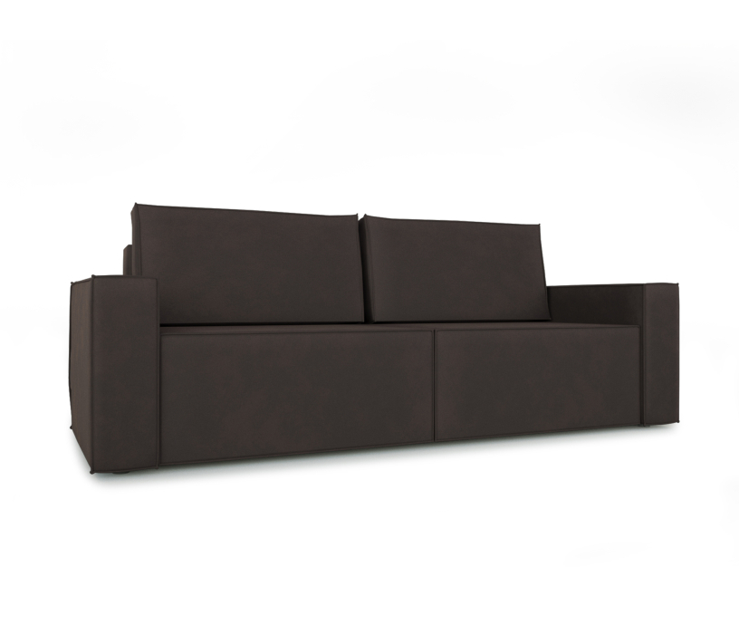 Диваны с ящиком для белья, Диван-кровать Лофт, велюр