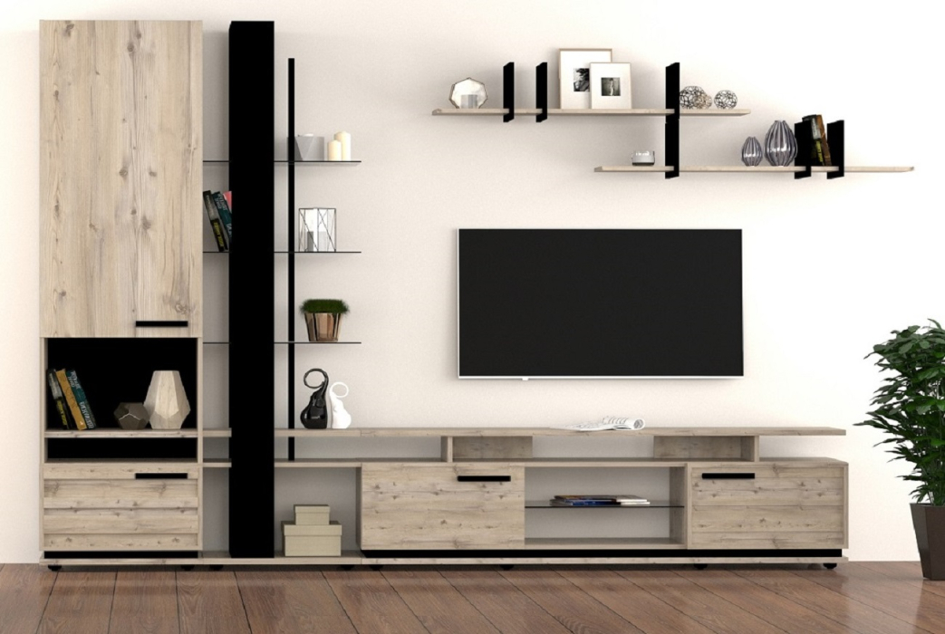 Стенки для гостиной, Гостиная Nature. Комплект 1