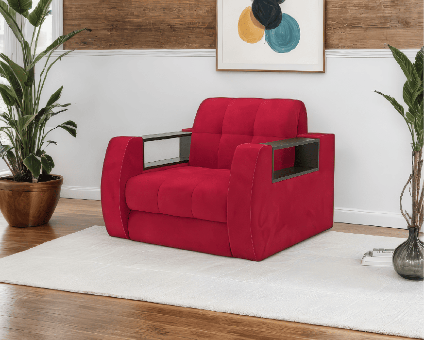 Кресла-кровати, Кресло-кровать аккордеон Барон №3 НПБ Микровелюр