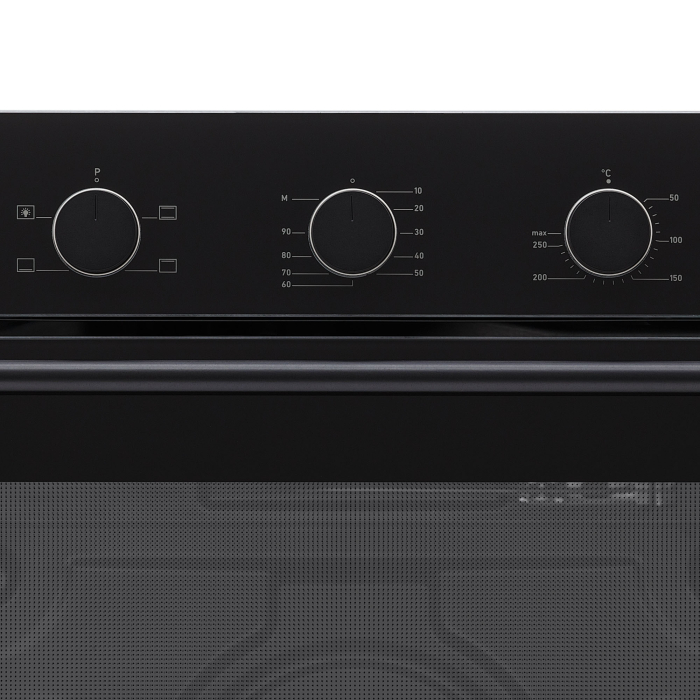 Духовые шкафы, Электрический духовой шкаф (независимый) KRONA ELEMENT 60 BL/BL