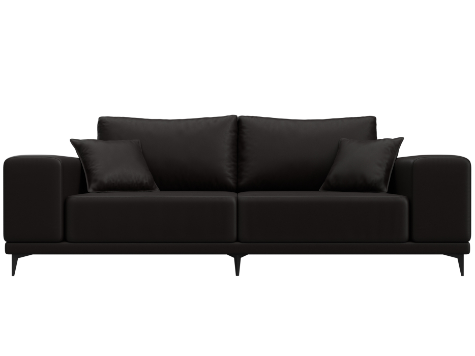 Диваны кровати со спальным местом, Диван прямой Льюес, экокожа GRIFON