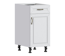 Сити, Сити шкаф напольный с ящиком и дверью 40х82 см