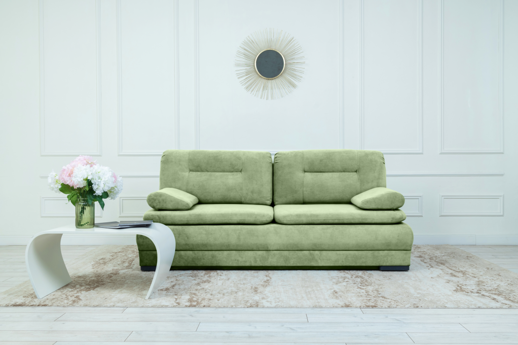 Диваны прямые кухонные, Прямой диван Sally, велюр