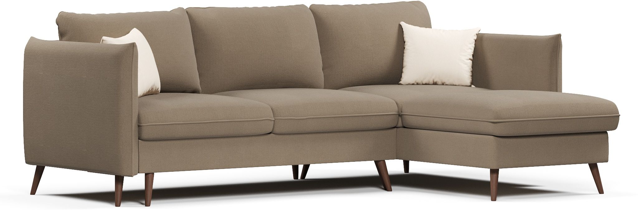 Диваны угловые, Диван угловой Пекин еврокнижка, велюр