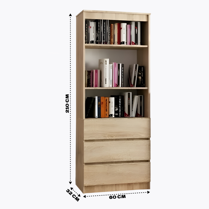 Стеллажи, Стеллаж Сура 3 ящика