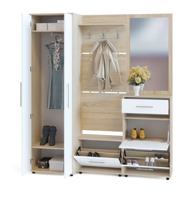 Прихожие, Прихожая  ТП-1 + ТП-2 + ПЗ-3 + ВШ-5.1 + ШО-1