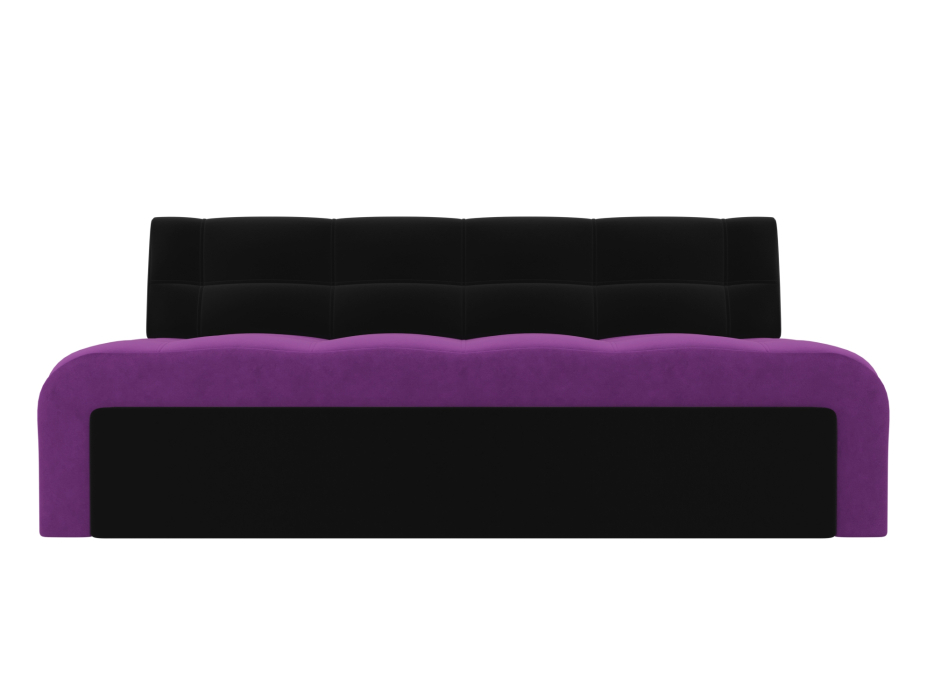 Диваны прямые кухонные, Кухонный прямой диван Люксор, микровельвет