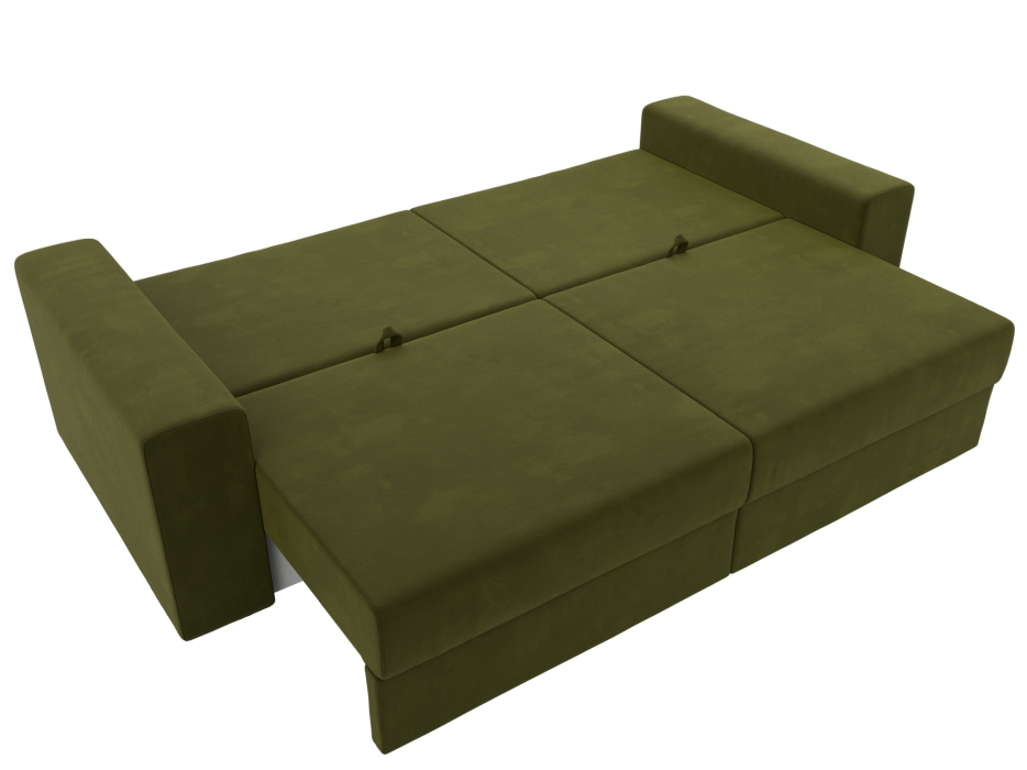 Диваны выкатные, Диван прямой Майами, микровельвет