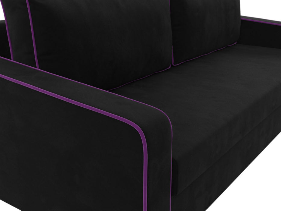 Диваны еврокнижки, Прямой диван Лига-009, микровельвет