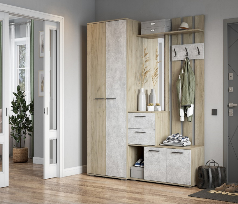 Прихожие, Модульная прихожая Бостон. Комплект 2