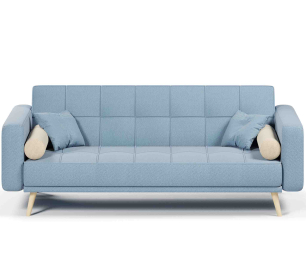 Диван-кровать прямой Скандинавия книжка,велюр