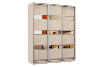 Шкаф-купе Премьер 18 (16;16;16) трёхдверный