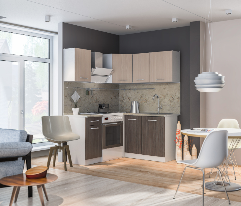 Кухонные гарнитуры, Кухня Виктория СБ-240/1 2,4 м