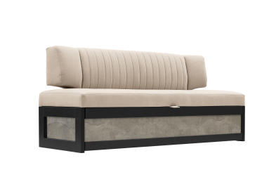 Прямой кухонный диван Парус 181 Ателье светлое