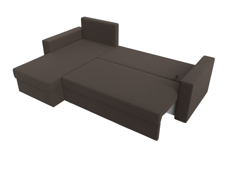 Диваны угловые в гостиную, Угловой диван Траумберг Лайт левый угол, рогожка