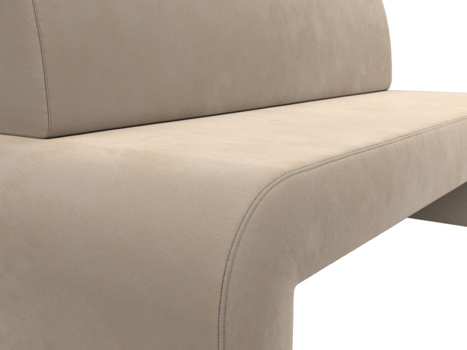 Диваны прямые кухонные, Диван кухонный прямой Кармен, велюр