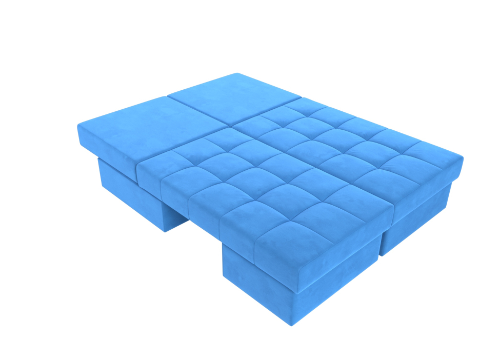 Диваны еврокнижки, Диван трансформер Сплит, велюр