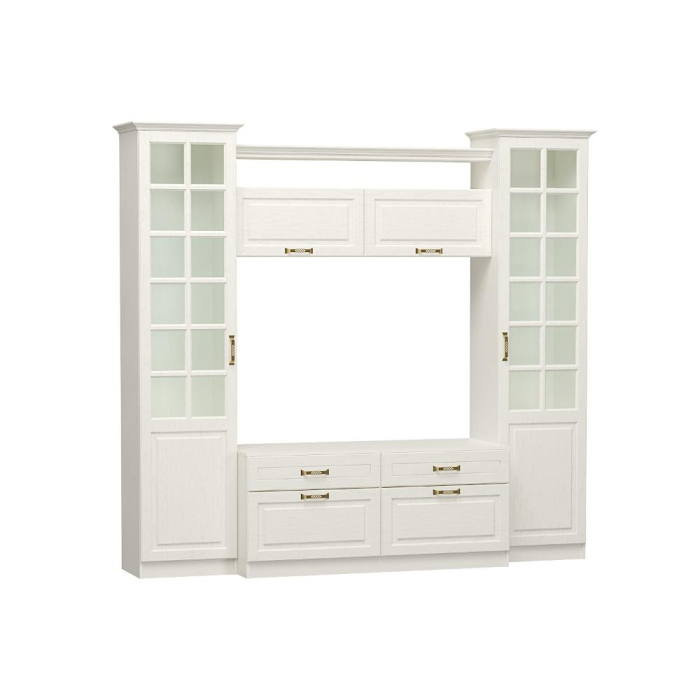 Настенные полки, Шкаф навесной Ливерпуль Белый