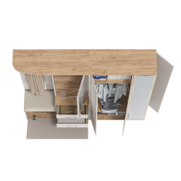 Корпусная мебель в прихожую Домино 5