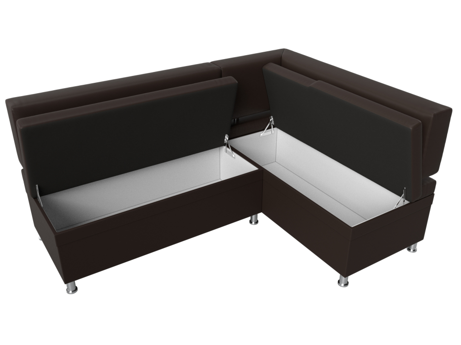 Кухонные уголки, Кухонный уголок Стайл правый угол, экокожа