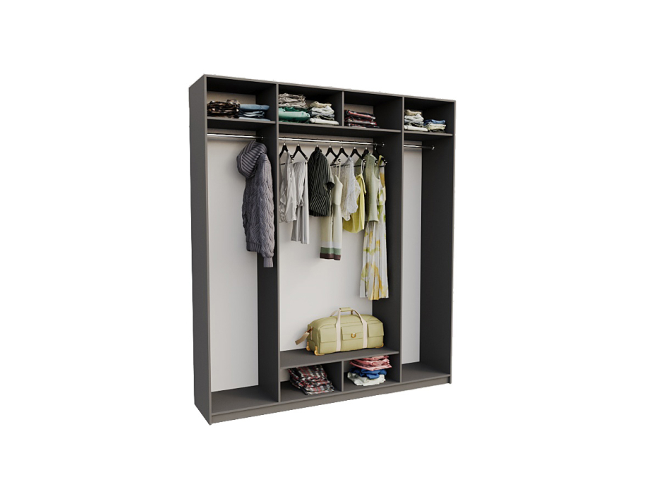 Шкафы распашные, Шкаф распашной Лорена КМ-4