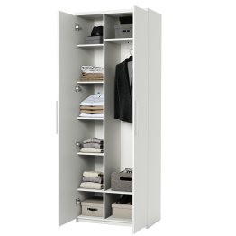 Шкаф комбинированный Комфорт МК-22 80х45 с зеркалами