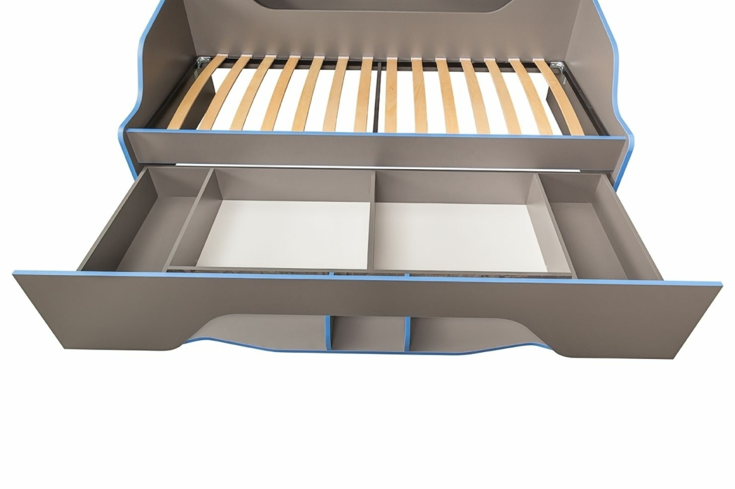 Кровати одноярусные, Индиго Кровать 11.03