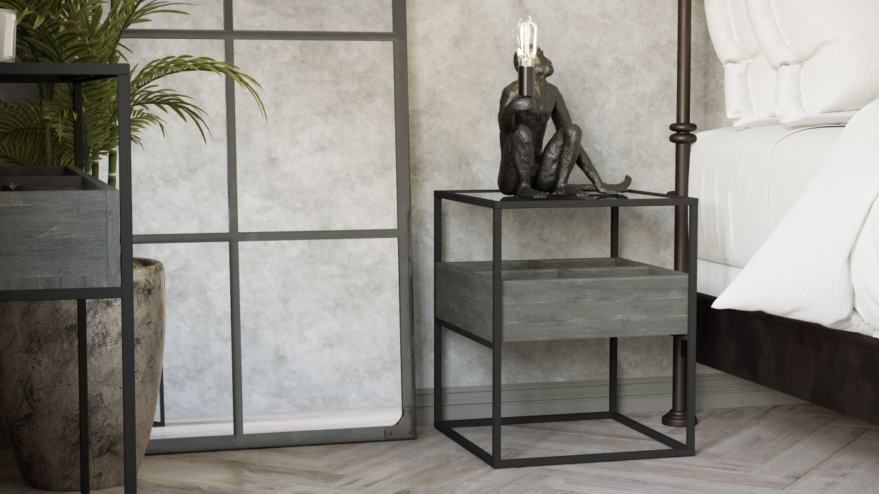 Прикроватные тумбы, Прикроватная тумба Кассо ТП01