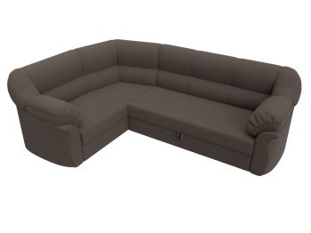 Диван угловой Карнелла левый угол, рогожка Амур