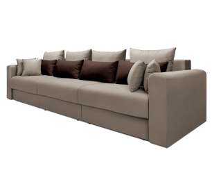 Диван кровать прямой модульный Мэдисон, велюр