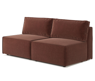 Диван прямой модульный Гамма 190х95х70 см