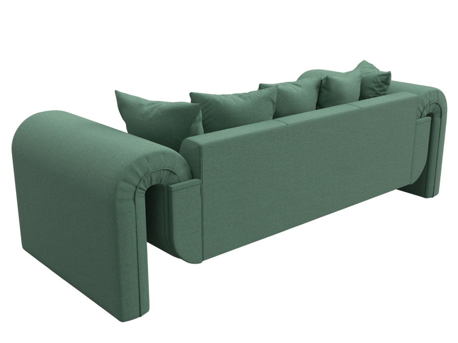 Диваны прямые кухонные, Диван прямой Волна, рогожка Амур