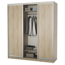Шкаф-купе 3-х дв. Премиум со штангой 190х60х220