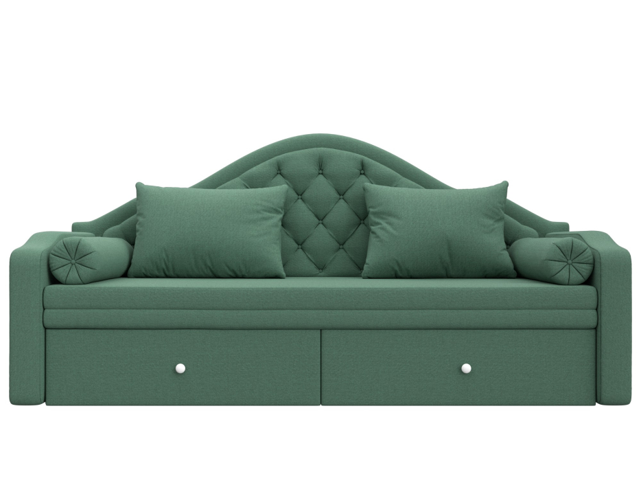 Диваны с ящиком для белья, Диван детский прямой Сойер, рогожка Амур