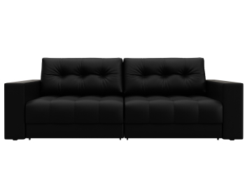 Диван прямой с декором Лига-049 НПБ, экокожа GRIFON