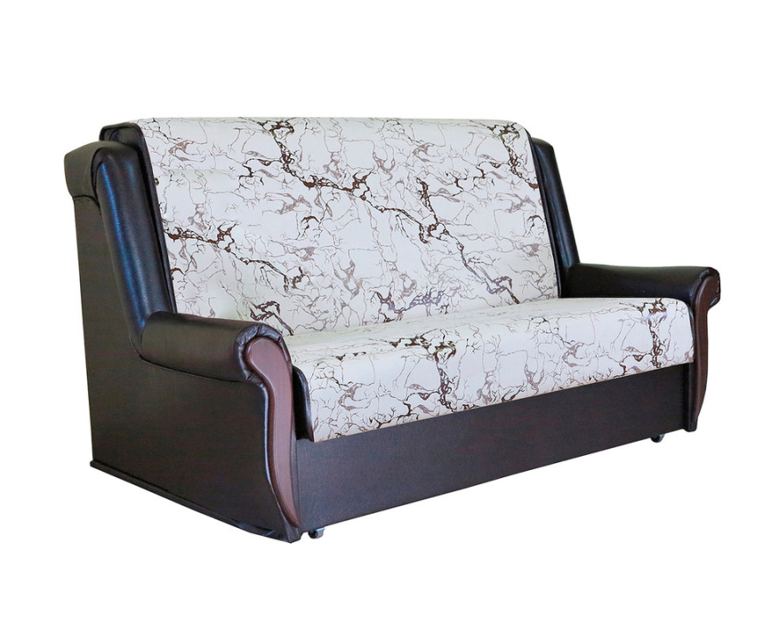 Диваны с ящиком для белья, Диван-кровать Аккорд М 100, замша